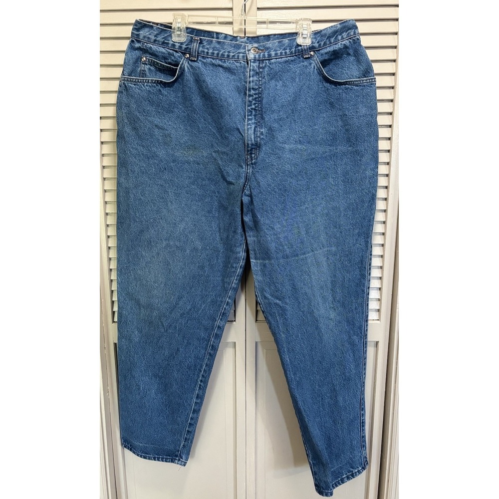 Vintage Levis 900 Series Silverta Med Wash Zip Logo Tapered Leg Size 26 Mid Rise